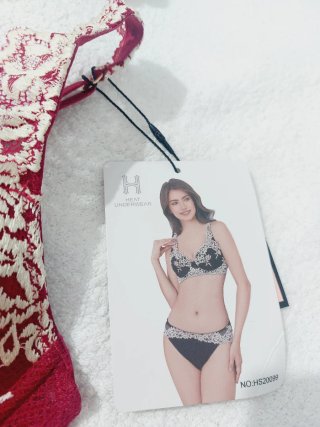 Conjunto Lencería Encaje Burdeos 95C