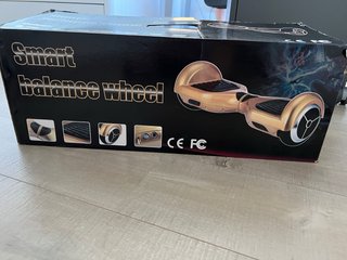 Hoverboard Smart Balance Wheel Negro Rayos