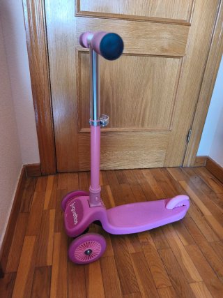 Patinete 3 Ruedas Juguettos Rosa