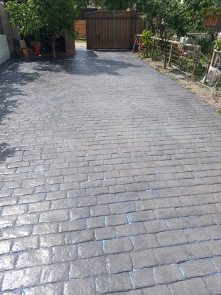 Hormigón impreso para exteriores