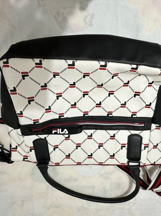 Bolso Fila Blanco y Negro