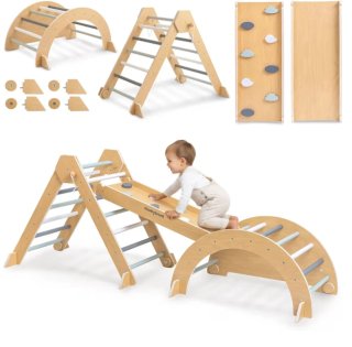 Set Pikler: Arco, Triangolo e Rampa
