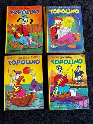 Lotto 8 Fumetti "Topolino" (Anno 1979) -