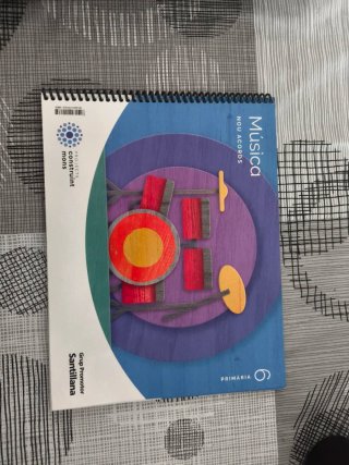 Libro Música Nou Acords Primaria Santillana