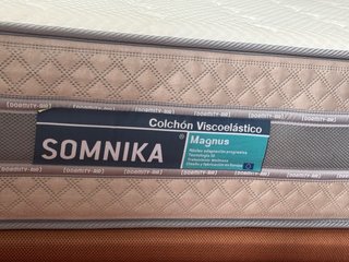 Colchón Somnika 1,35 matrimonio por cambio casa