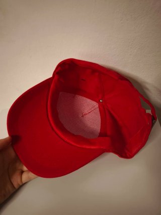 Cappello Olimpia Milano Basket rosso nuovo