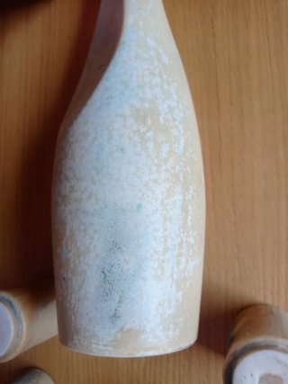 Juego Cerámico Botella y 6 Vasos M. Coello