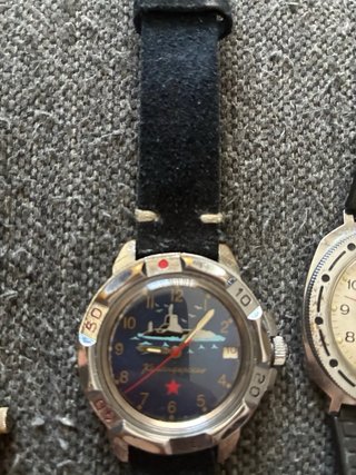 Pack 3 relojes Vostok