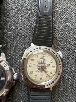 Pack 3 relojes Vostok