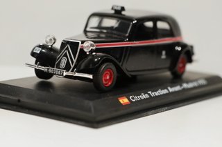 Citroen Traction 11 Taxi Madrid 1:43