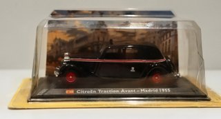 Citroen Traction 11 Taxi Madrid 1:43