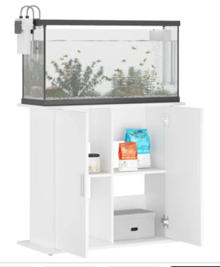 Mueble Acuario Blanco