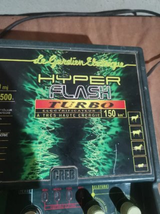 Pastor Eléctrico Hyper Flash Turbo 150 km
