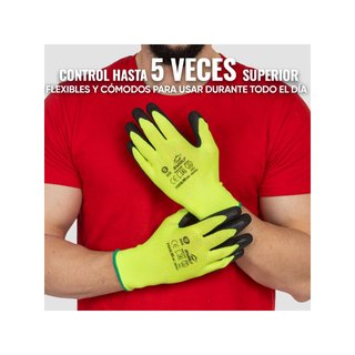 BWOLF PAVALAN 12/60 guantes trabajo látex
