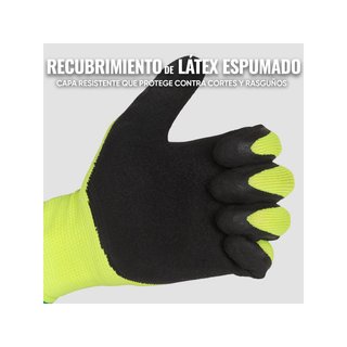 BWOLF PAVALAN 12/60 guantes trabajo látex