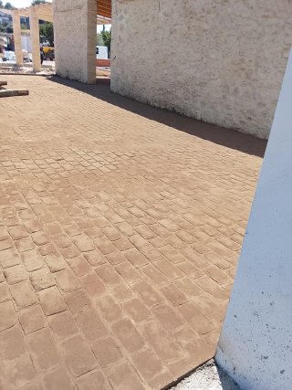 Hormigón impreso