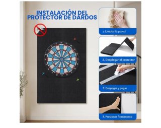 Protector de pared para dardos. Nuevo.