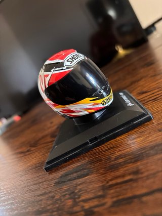 Minicasco Àlex Crivillé 1999 Shoei
