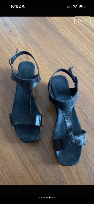 Sandalias Gloria Ortiz Negras Mujer