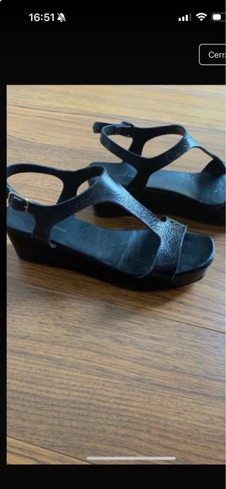 Sandalias Gloria Ortiz Negras Mujer