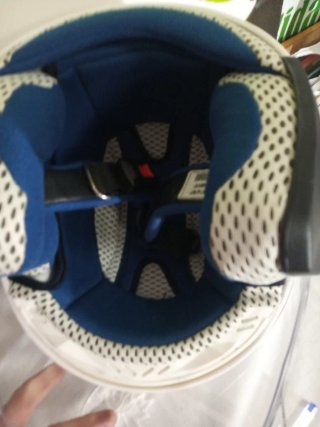 Casco Moto Airoh XS Blanco con funda