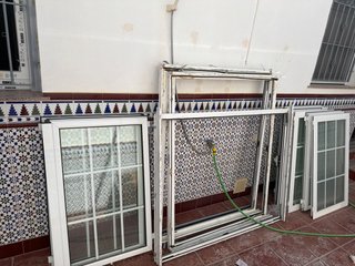 5 Ventanas Aluminio Blancas