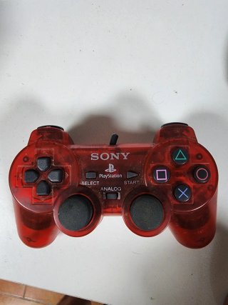 Mando Sony PlayStation 2 Rojo