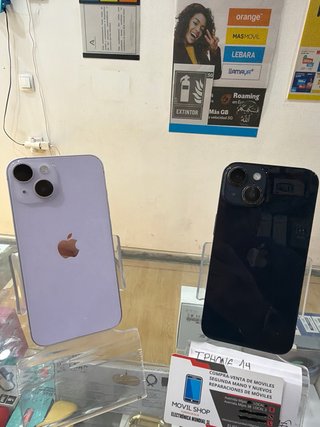 iPhone 14 128GB Negro/Morado