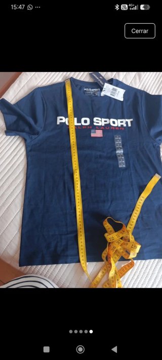 Camiseta Polo Ralph Lauren Azul Talla L