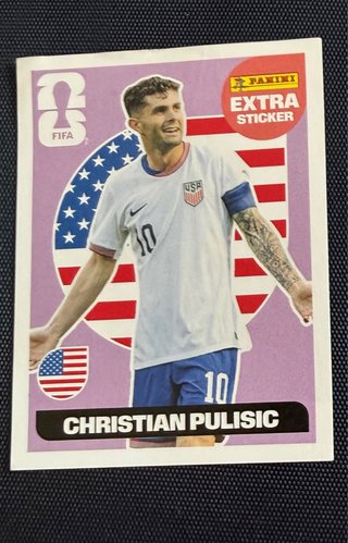 Sticker Christian Pulisic Panini Extra