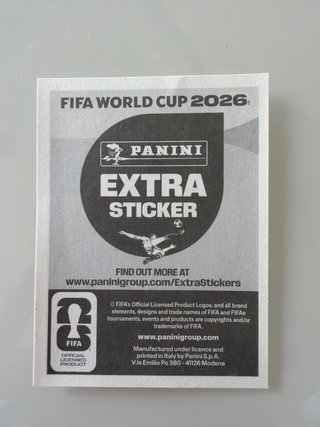Cromo Extra Oro Panini Lionel Messi 2026
