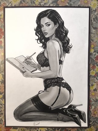 Disegno originale su carta