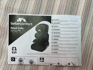 Silla coche Bebe Confort Grupo 2-3