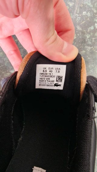 Zapatillas Lacoste Negras Talla 40