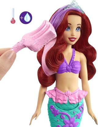 Muñeca Ariel Disney Princess Cambia Color