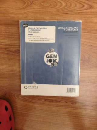 Lengua castellana y literatura I. Libro del est...
