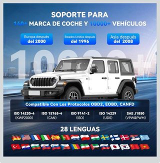 Escáner Automotriz MUCAR OBDII