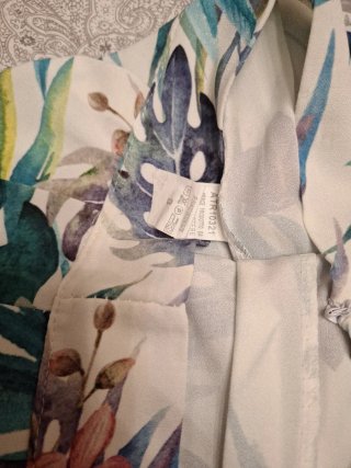 Shorts mujer estampado tropical