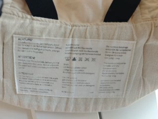 Mochila Porteo Manduca Beige
