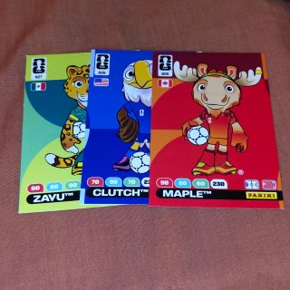 Pack 3 Mascotas Mundial Adrenalyn XL