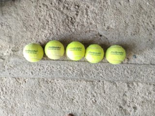 5 Pelotas de Pádel Bullpadel Premium Pro