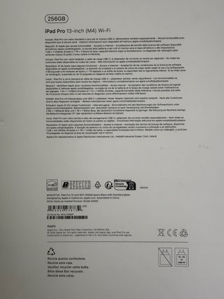 iPad Pro 13” M4 256Gb Impecable