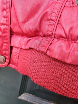 Chaqueta fucsia Bershka