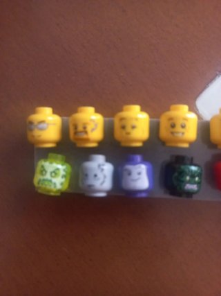 Lego Minifigure Heads Assortment