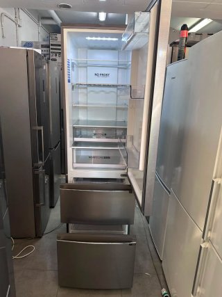Nevera combi Haier con garantía transporte