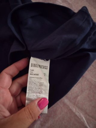T-shirt Bikkembergs blu