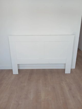 BRIMNES Cabecero blanco 140 cm