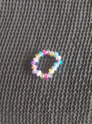 Pulsera elástica de cuentas