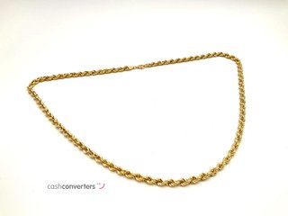 cadena oro 18k 30cm