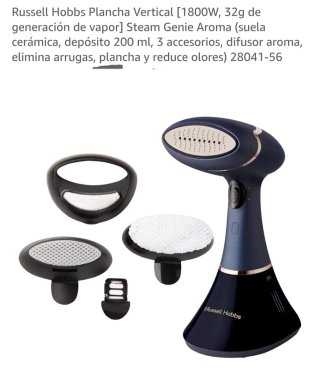 Plancha Vertical Russell Hobbs Steam Genie